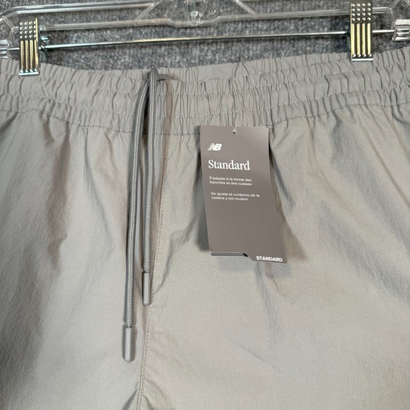 New Balance Shorts Mens XL Gray 5" Inseam Standard Fit Athletic Stretch NEW - Picture 3 of 11
